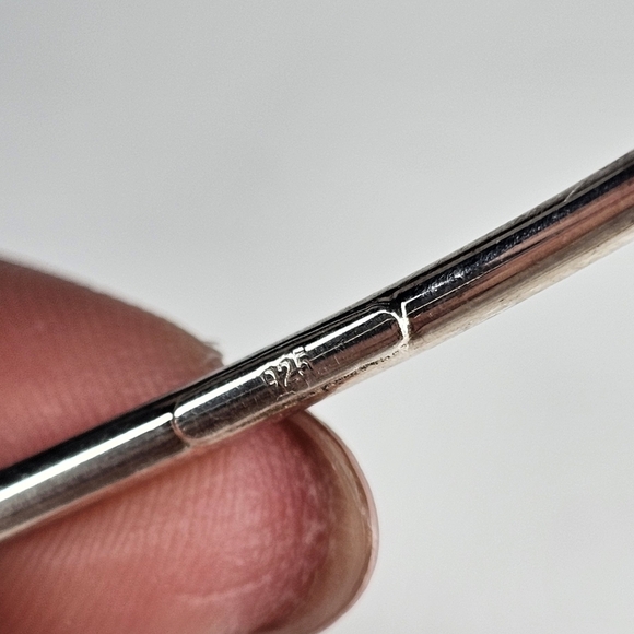 SIMPLE 925 Sterling Silver bracelet - Picture 3 of 6